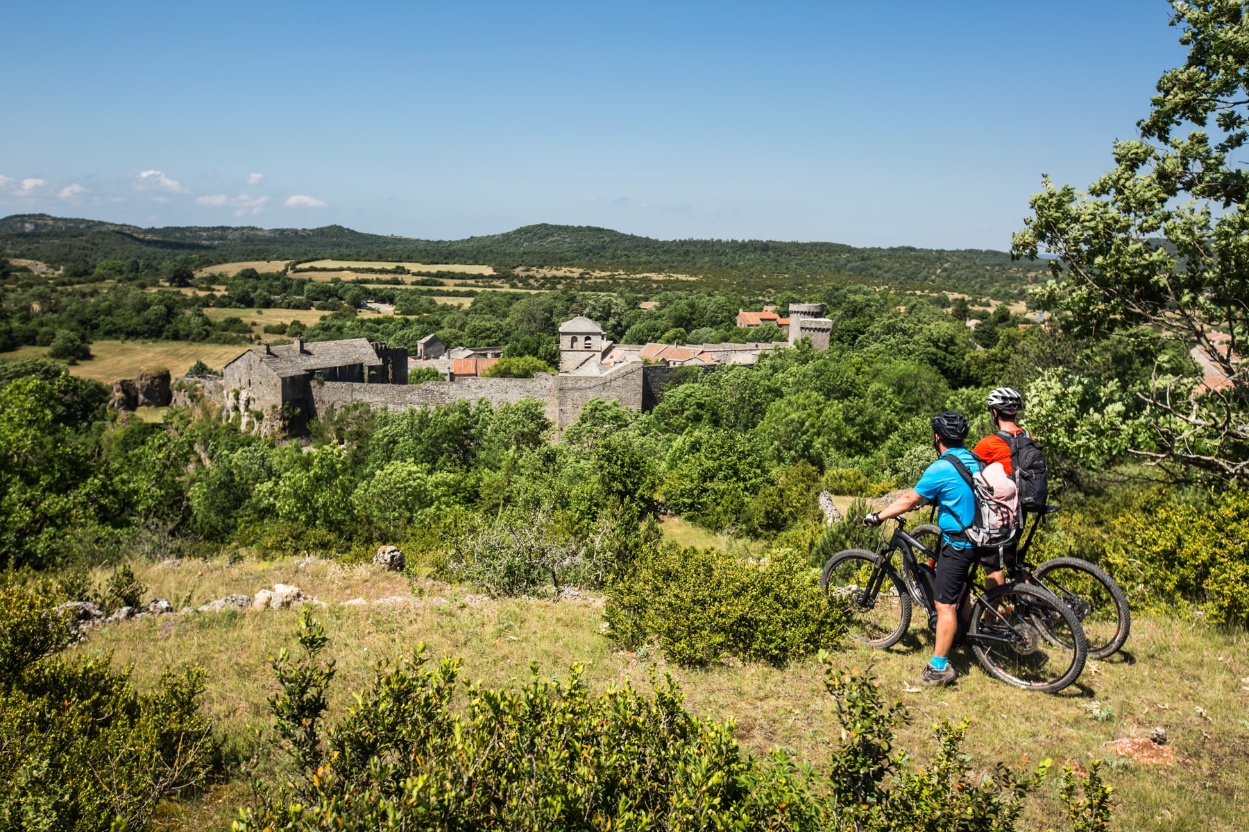 VTT - Panoramas sur La Couvertoirade