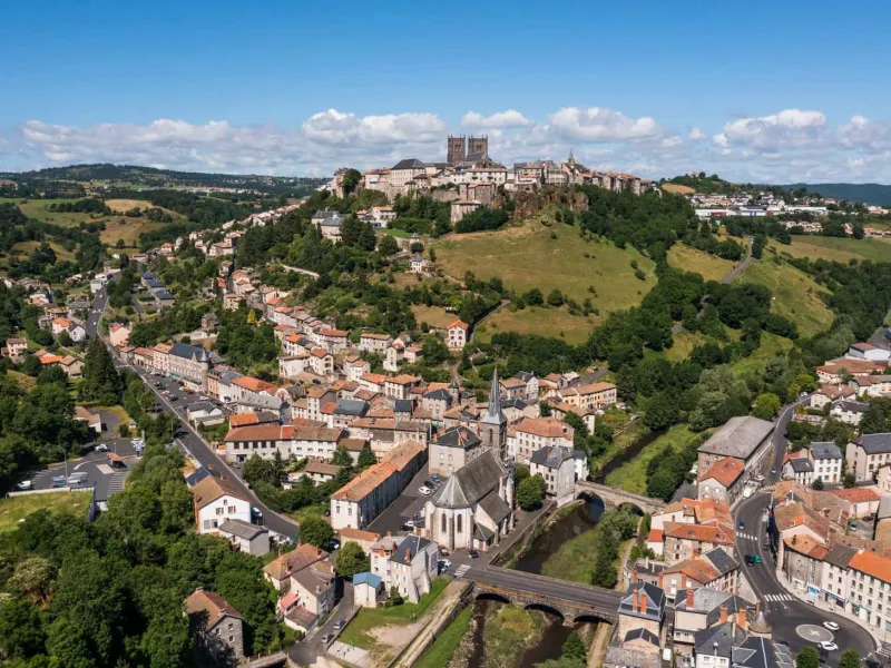 Parorama sur Saint-Flour