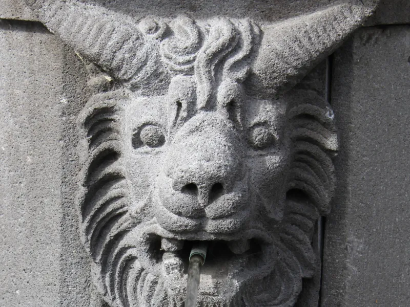 Fontaine d'eau à Volvic