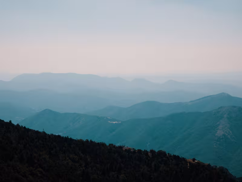 Panorama depuis le Mont Aigoual