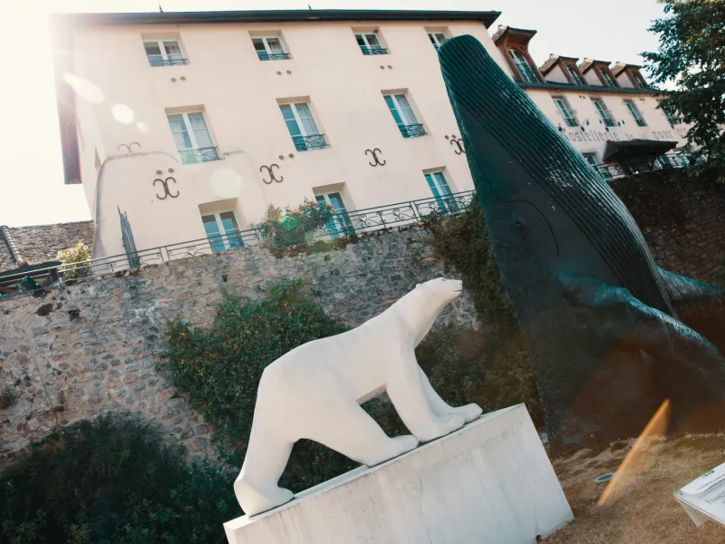 Ours polaire à Saulieu