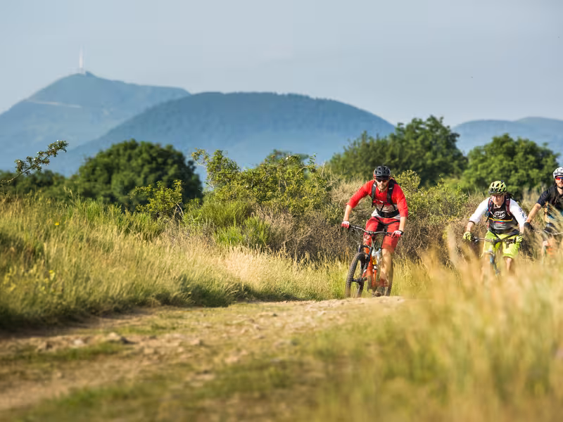 VTT sur la Chaîne des Puys