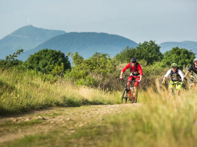 VTT sur la Chaîne des Puys