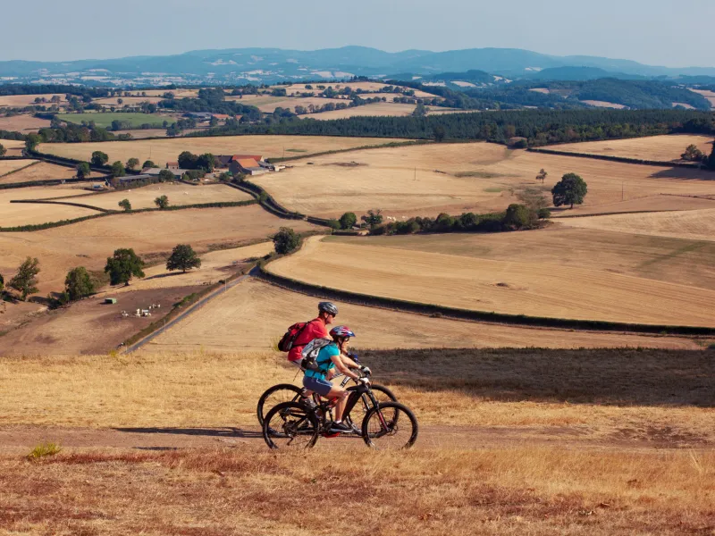 VTTistes au mont Dardon 