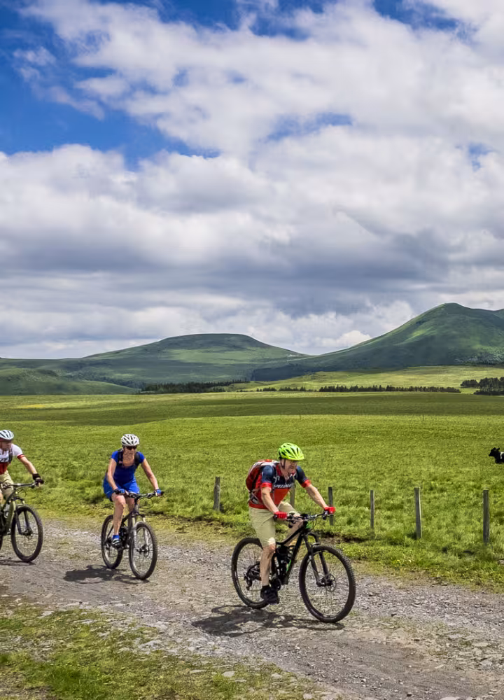 Traversée du Massif du Sancy sur la GTMC VTT