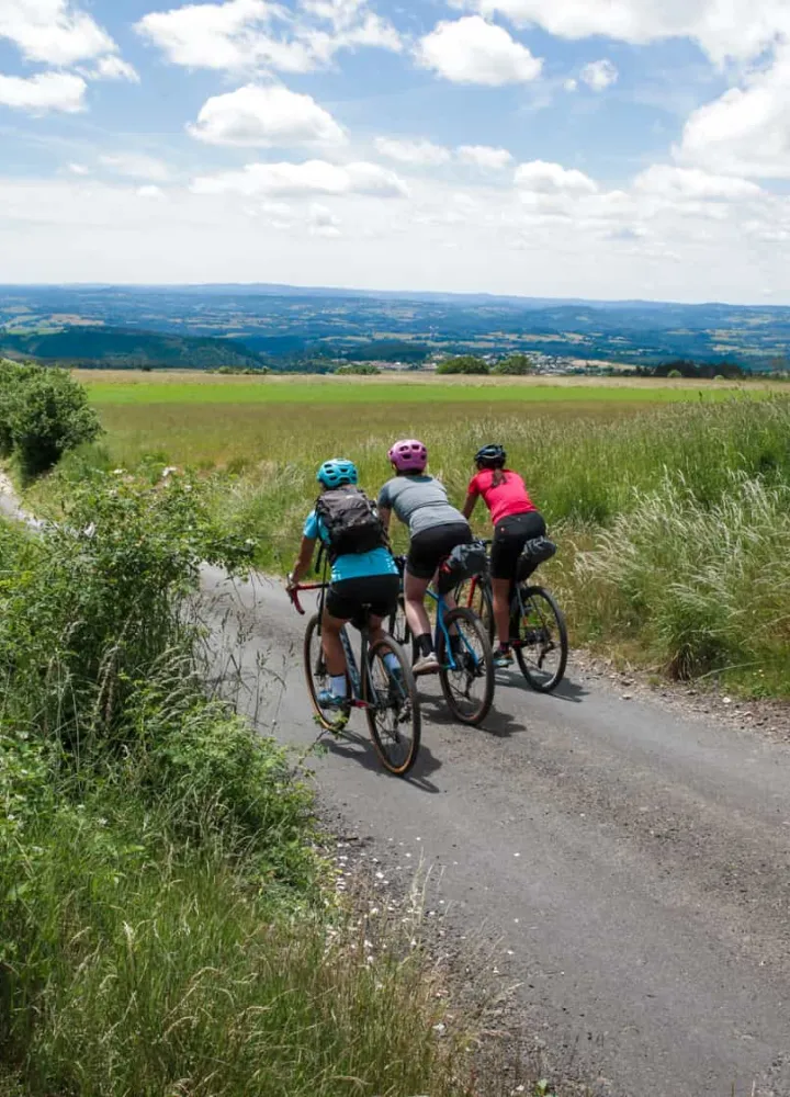 3 gravelwoman en Margeride