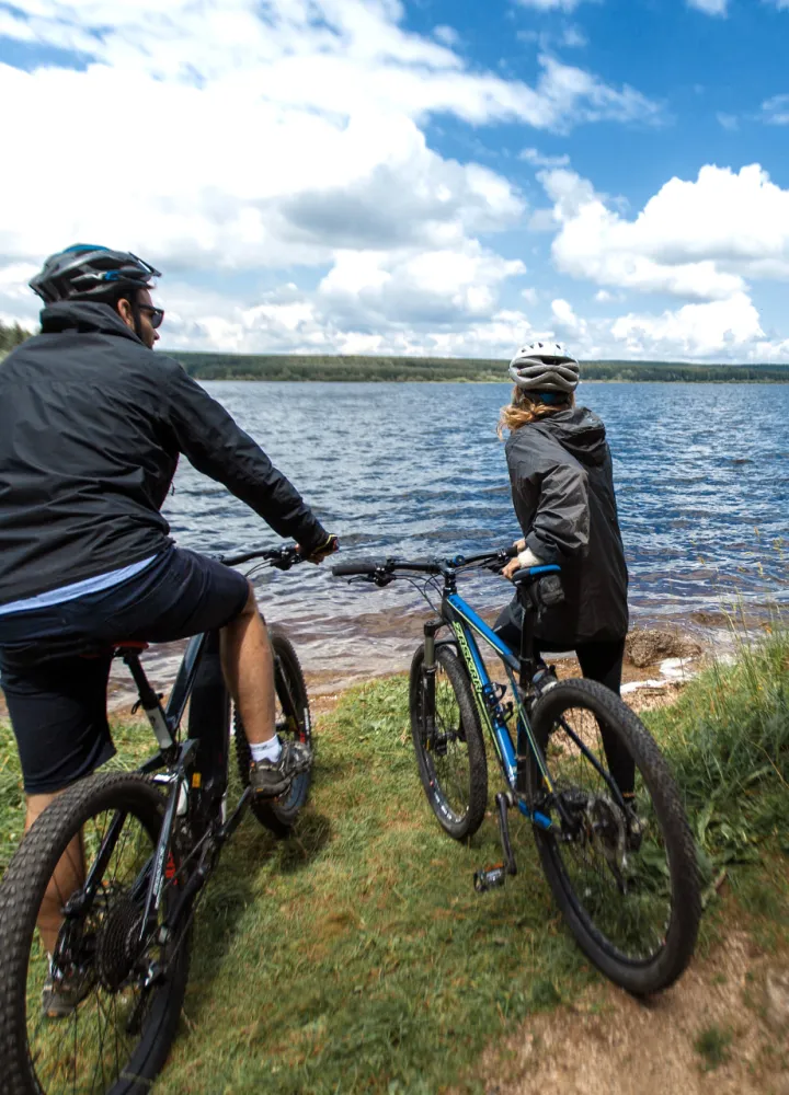 La GTMC à VTT au lac de Charpal