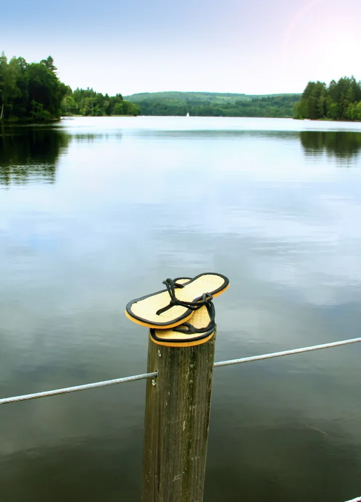 Le lac des Settons au cœur du Morvan 