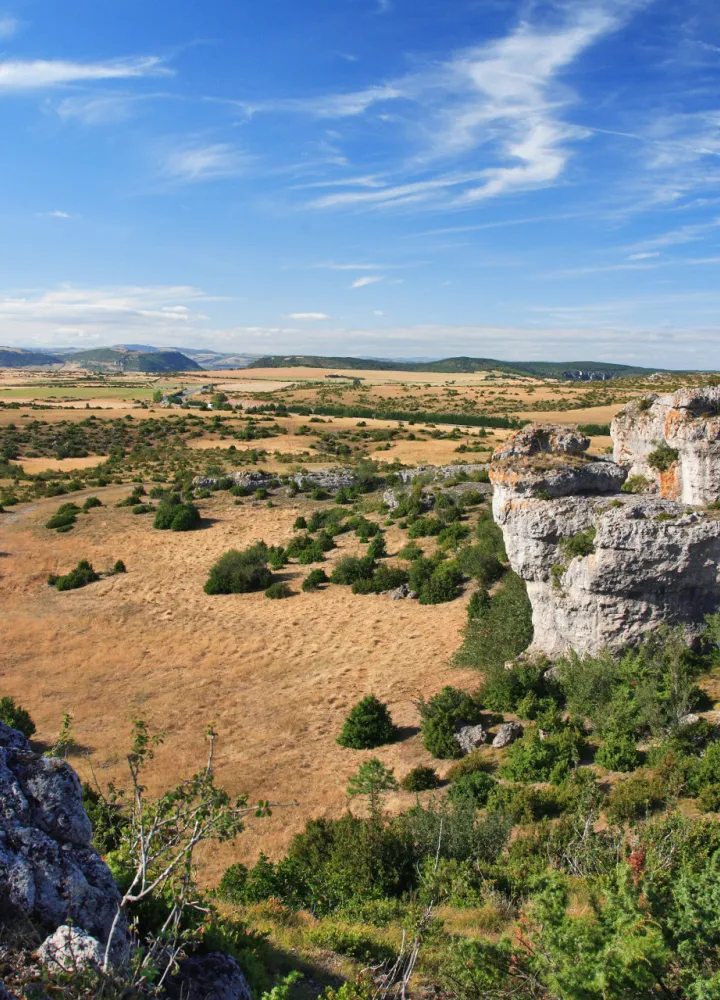 Panorama sur le Larzac