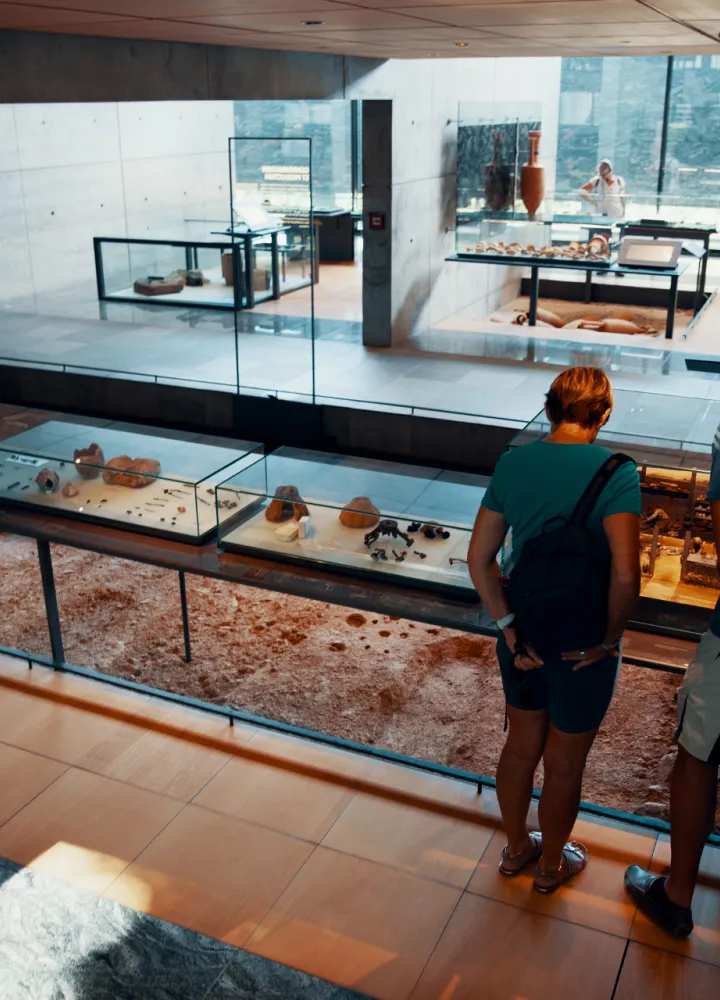 Visite du musée Bibracte au mont Beuvray