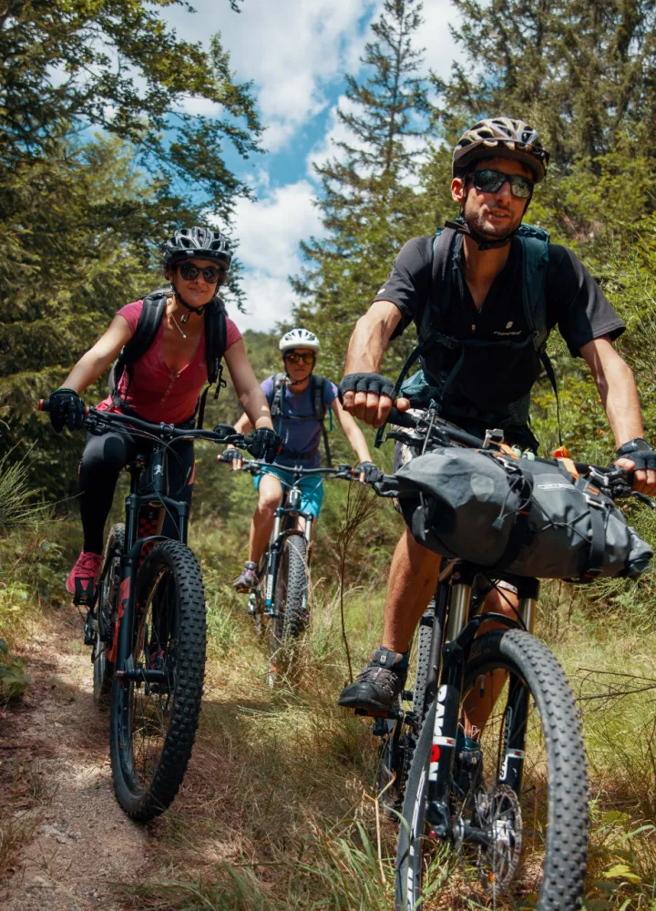 La GTMC VTT dans les Cévennes