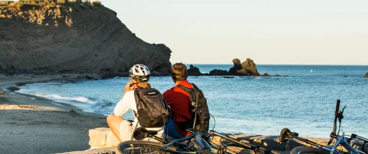 Arrivée à la mer au Cap d'Agde