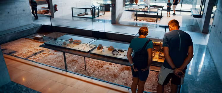 Visite du musée Bibracte au mont Beuvray