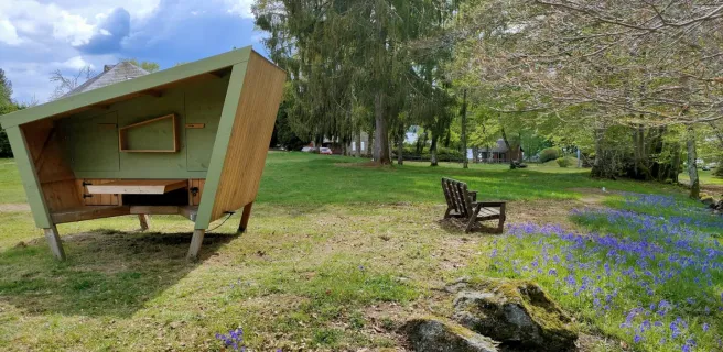 Location Cabane étape Verte au Lac des Settons Morvan - ACTIVITAL