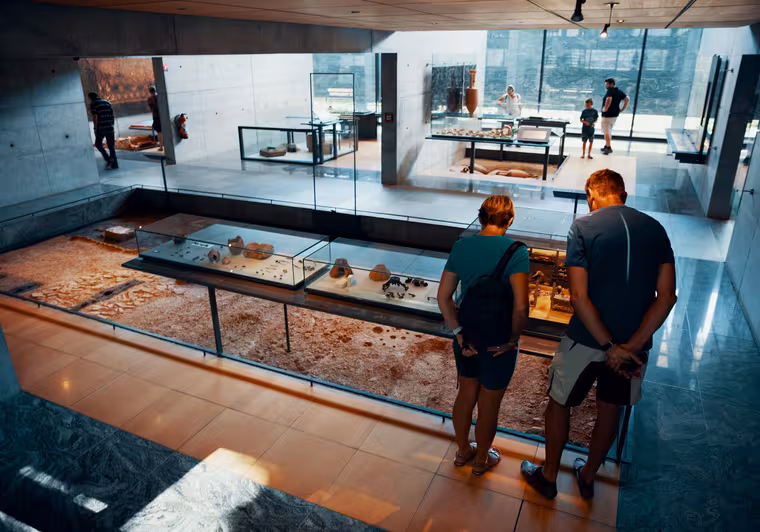 Visite du musée Bibracte au mont Beuvray
