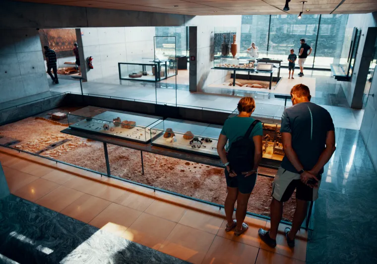 Visite du musée Bibracte au mont Beuvray