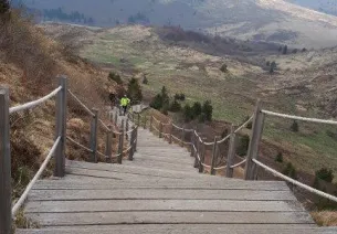 Chemin des chèvres pour le Puy de Dome