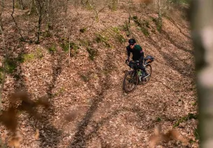 gravelman en forêt sur la GTMC