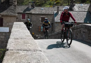 Découverte de Pont-de-Montvert à VTT sur la GTMC